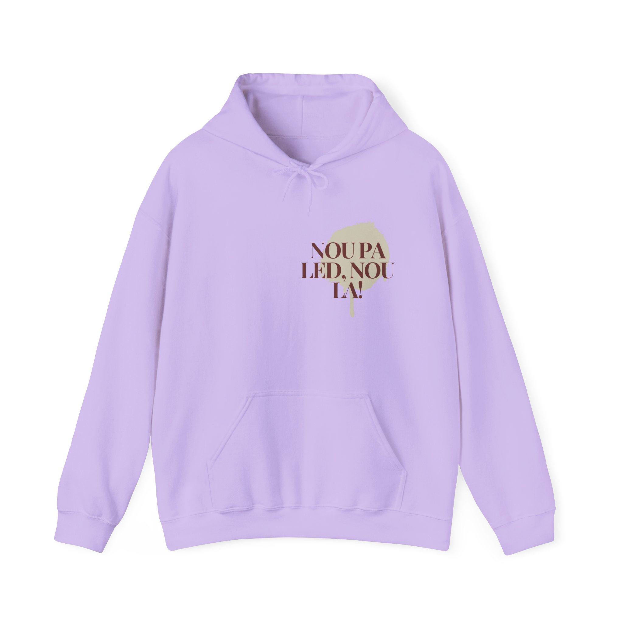 Nou pa led, nou la! - Heavy Blendâ„¢ Hooded Sweatshirt - Image 2