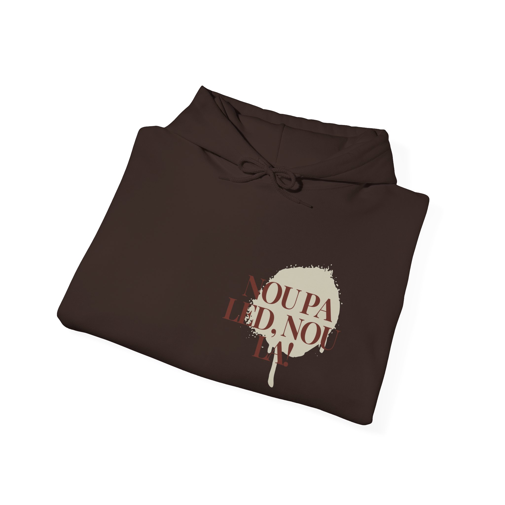 Nou pa led, nou la! - Heavy Blendâ„¢ Hooded Sweatshirt - Image 16