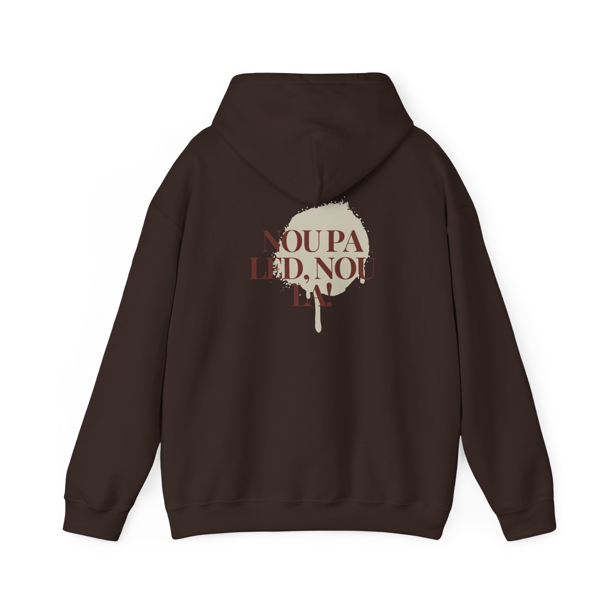 Nou pa led, nou la! - Heavy Blendâ„¢ Hooded Sweatshirt - Image 14